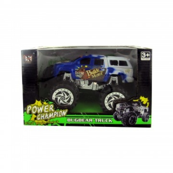 Friction Big Wheel Super Power Truck - Picture 1 of 2